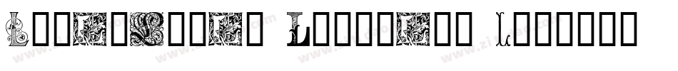 Ornamental Initials R字体转换